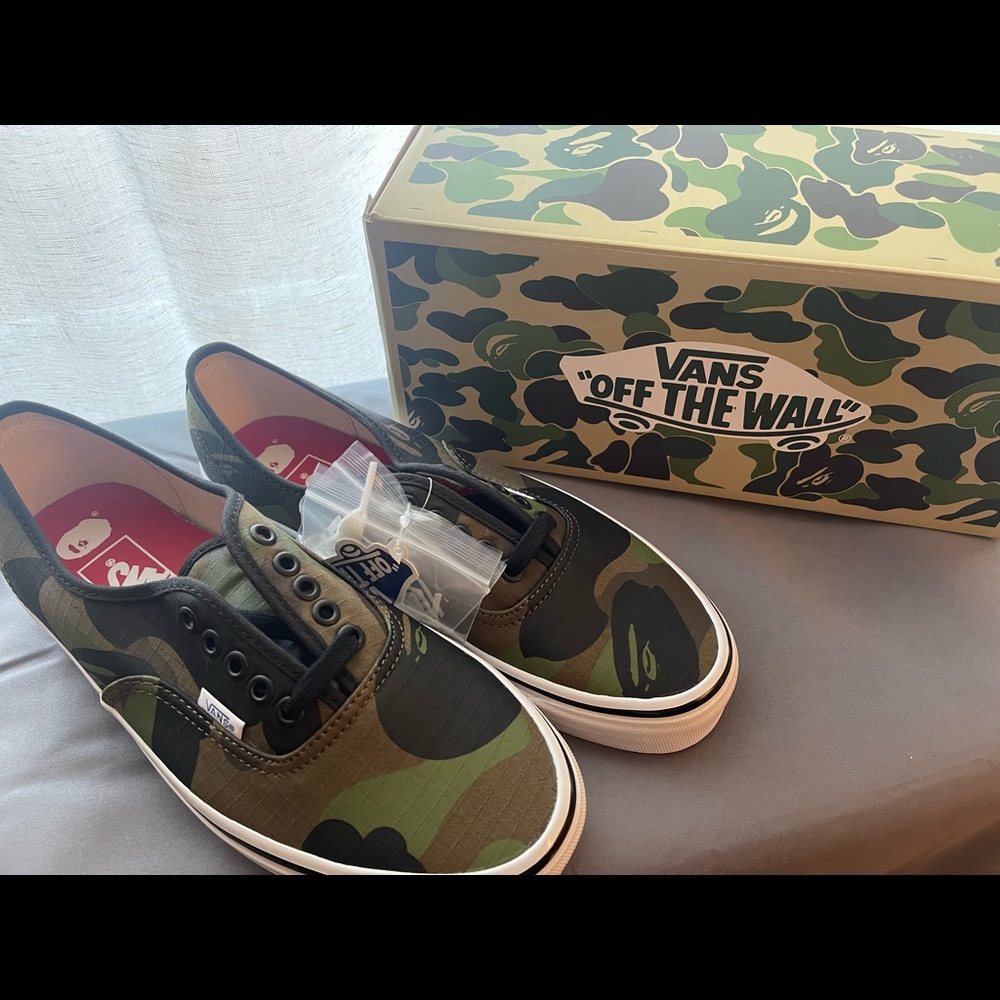 Vans Authentic Bape Camo